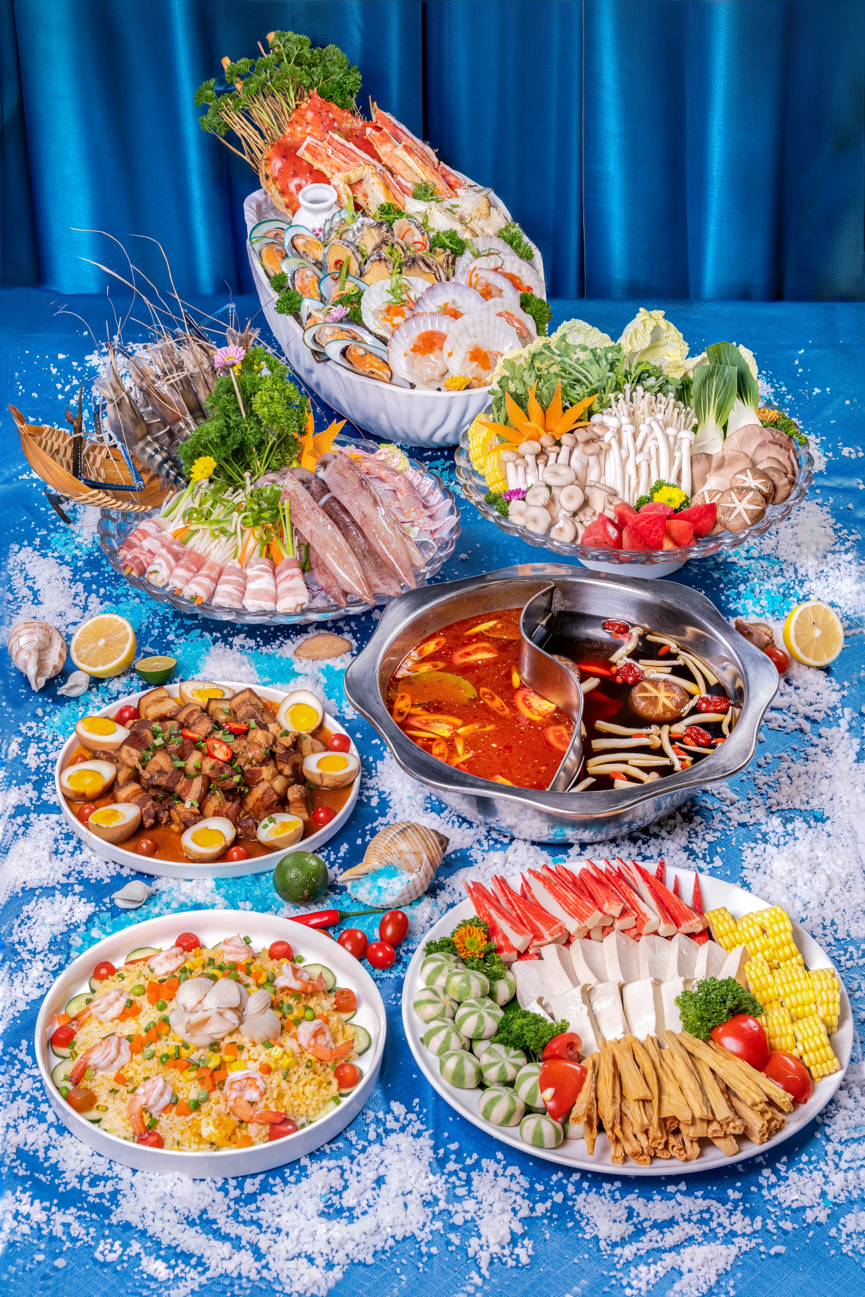Set Menu Cua Hoàng Đế tại Năm Châu